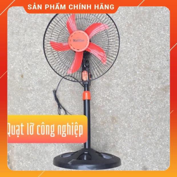 Quạt lửng, quạt cây đứng công nghiệp NATIFAN 5 cánh, Quạt treo tường [Hàng chính hãng - BH 1 năm]
