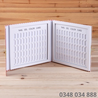 Sổ móng mẫu nail , sổ trưng bày móng ( 120 mấu)