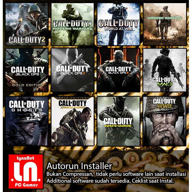 Đĩa Dvd Game Call Of Duty - Pc