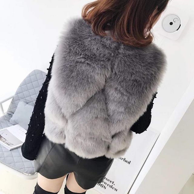 Áo lông thỏ gilê