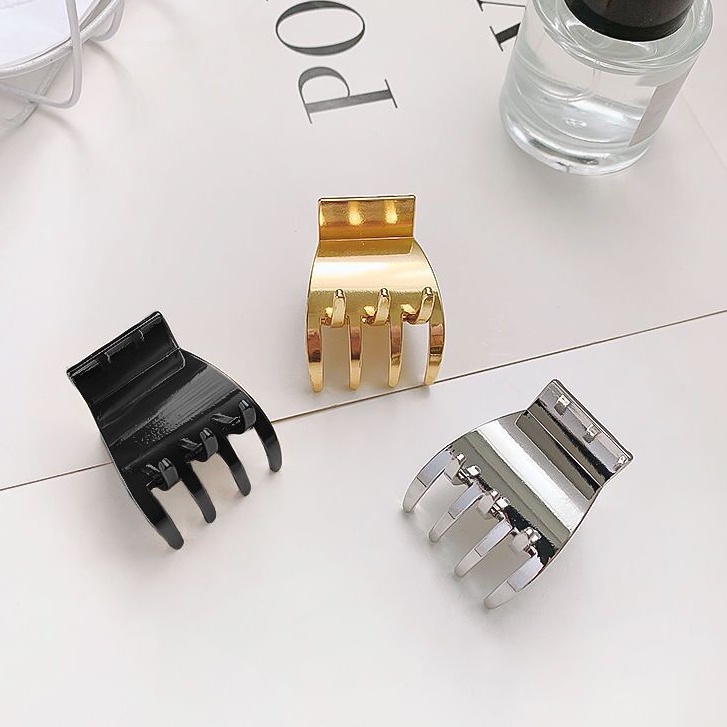 Kẹp tóc mini bằng kim loại kiểu dáng nhỏ gọn tiện dụng