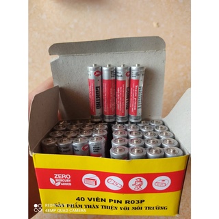Pin khiển con thỏ aaa hộp 40 viên