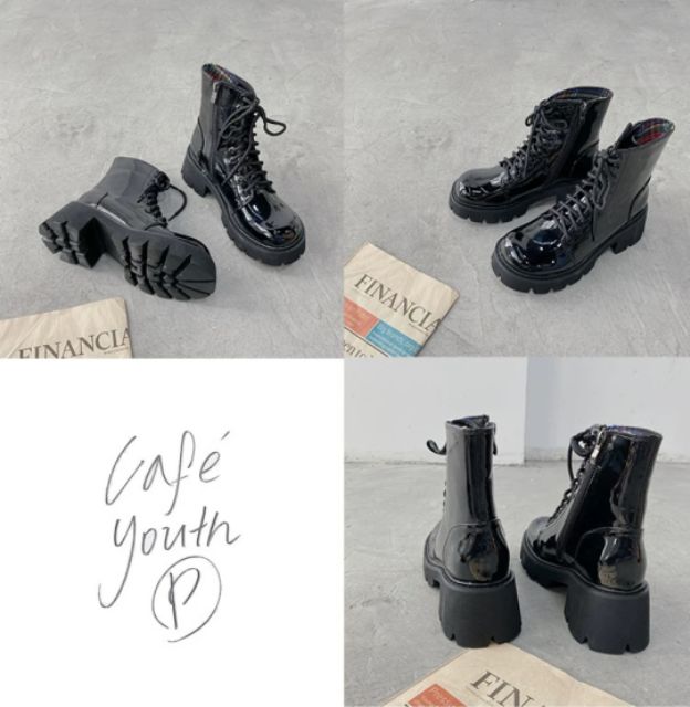 (SẴN) Boots ulzzang B14 đế cao 5.5cm | BigBuy360 - bigbuy360.vn