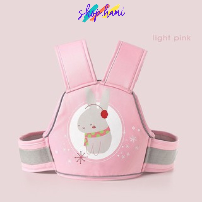 Đai Xe Máy Dạ Quang Cho Bé Mềm Mại Và Chắc Chắn Với 3 Màu : Hồng, Xanh Nhạt, Xanh Dương SHOP HAMI DXM01