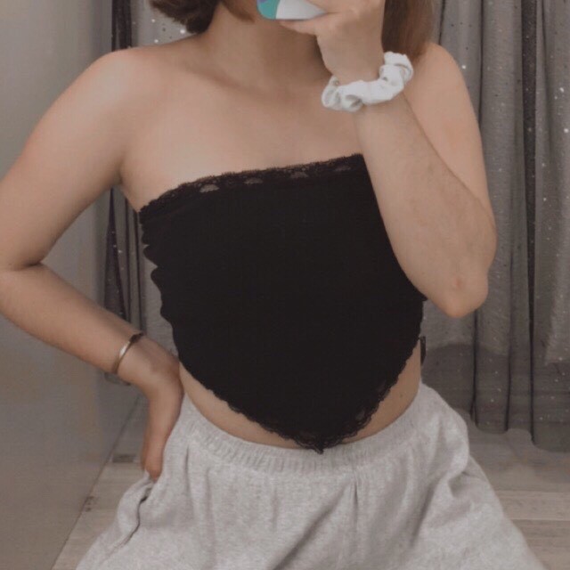 [HÌNH THẬT] ÁO ỐNG KIỂU KHĂN TURBAN QUẤN TRƠN BASIC, CROPTOP NỮ ÔM BODY HOT GIRL ULZZANG HÀN QUỐC SWAG CHẤT 71