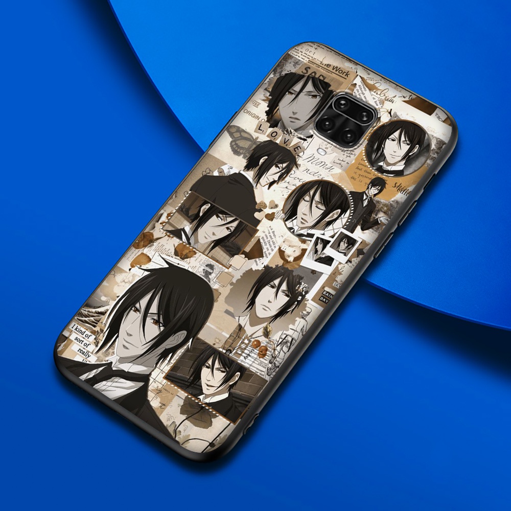 Ốp Điện Thoại Tpu Silicon Mềm Hình Anime Black Butler Cho Redmi Note 9t 10 K40 Pro Max Xiaomi 11 11i Ultra Poco F3 Pz54