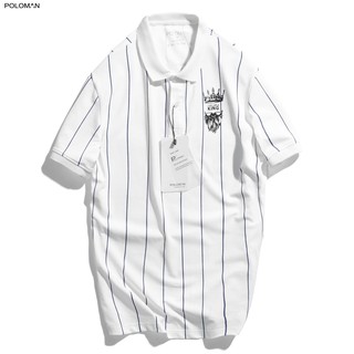 Áo thun Polo nam ZIRA in họa tiết, vải cá sấu Cotton xuất xịn,chuẩn form - POLOMAN