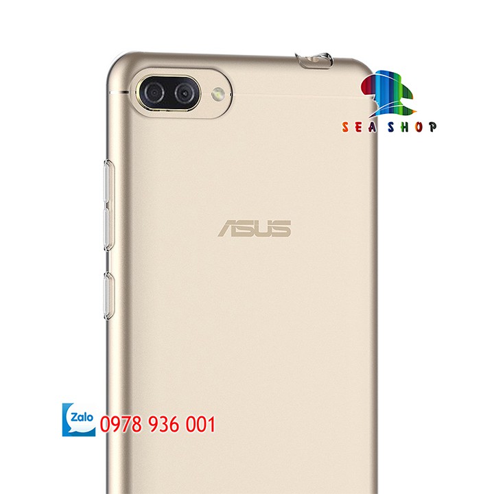 [SEASHOP] Bộ 2 ốp silicon dẻo Asus Zenfone 4 Max 5.2 inch - ZC520KL - X00HD trong suốt