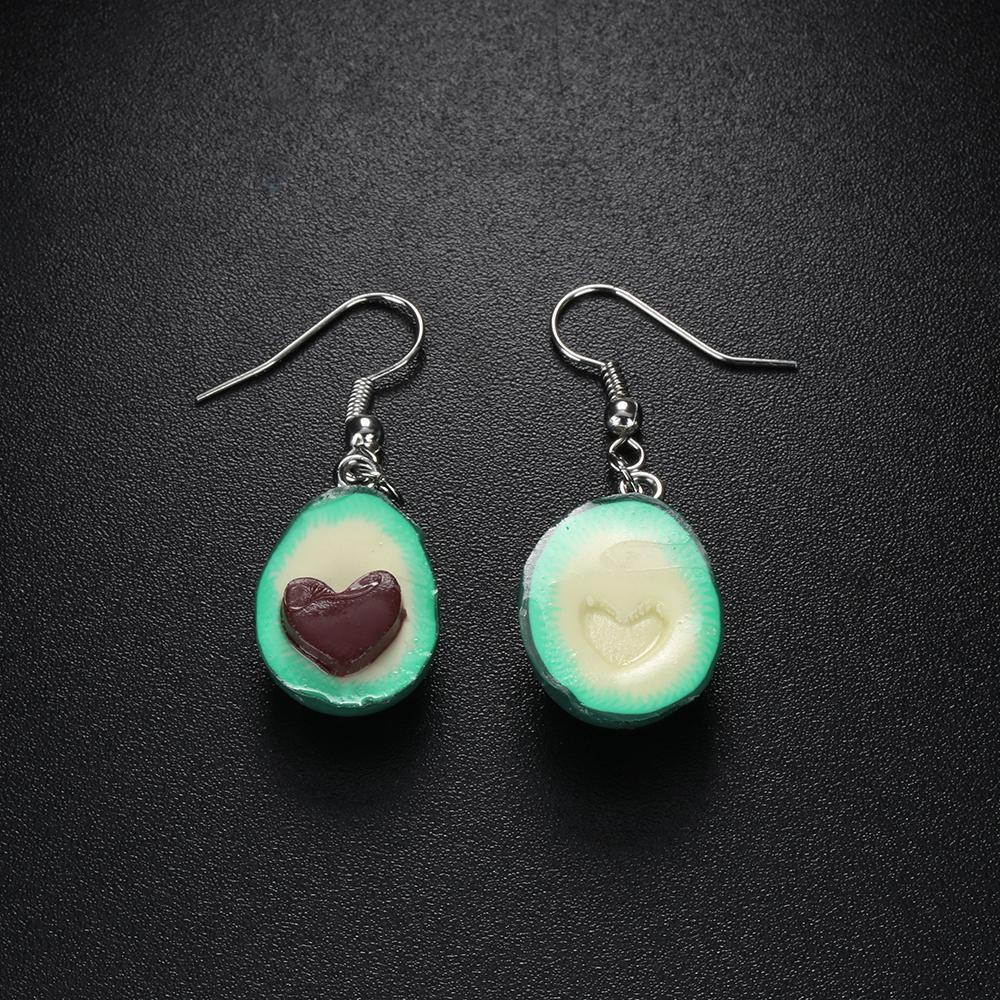 MIH Vòng cổ Mặt Trái Tim Và Quả Bơ Xanh