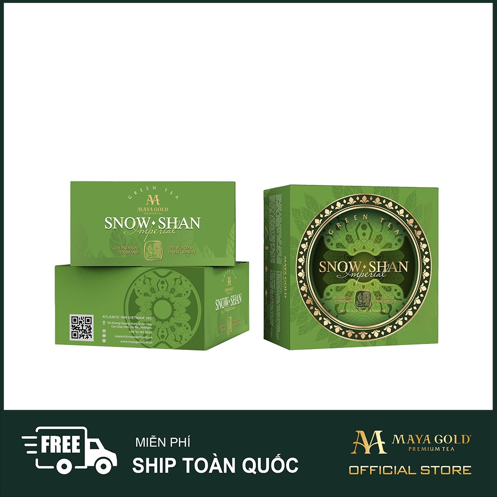 Trà Shan tuyết cổ thụ Hà Giang - Snow Shan Imperial -Maya Gold Premium Tea (60 gram) | BigBuy360 - bigbuy360.vn