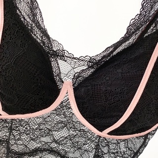 Áo bra ren dáng dài viền ngực (túi zip)