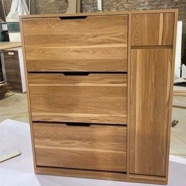 Tủ giầy nguyên khối 3 tầng thông minh có ngăn kéo chứa đồ - bảo hành 2 năm