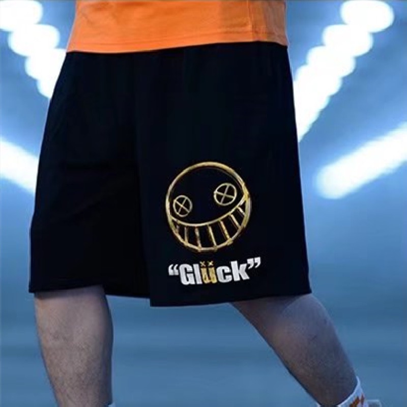 Quần Short Nam In Chữ Phong Cách Hip Hop Size M-8XL