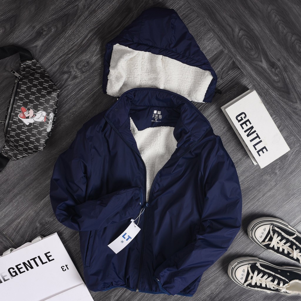 (FREE SHIP) Áo Gió Nam Lot Lông Cừu, Chống Nước, Siêu Ấm | BigBuy360 - bigbuy360.vn