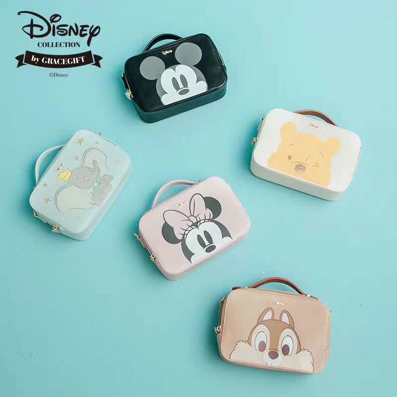 DISNEY Túi Đeo Chéo Hình Chuột Mickey / Gấu Pooh / Chuột Mickey Dễ Thương Cho Nữ