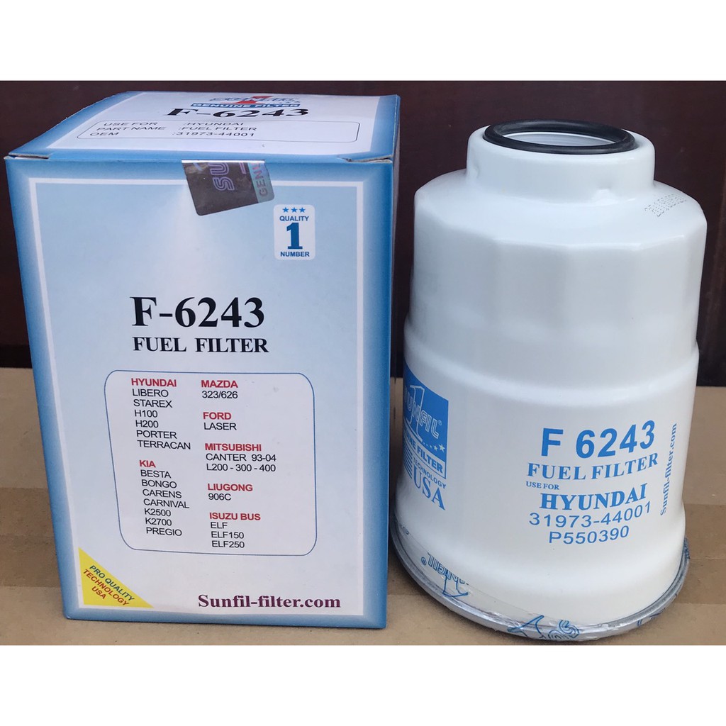 Lọc NHIÊN LIỆU cho xe 1.25T-1.4T (SUNFIL1 F 6243)