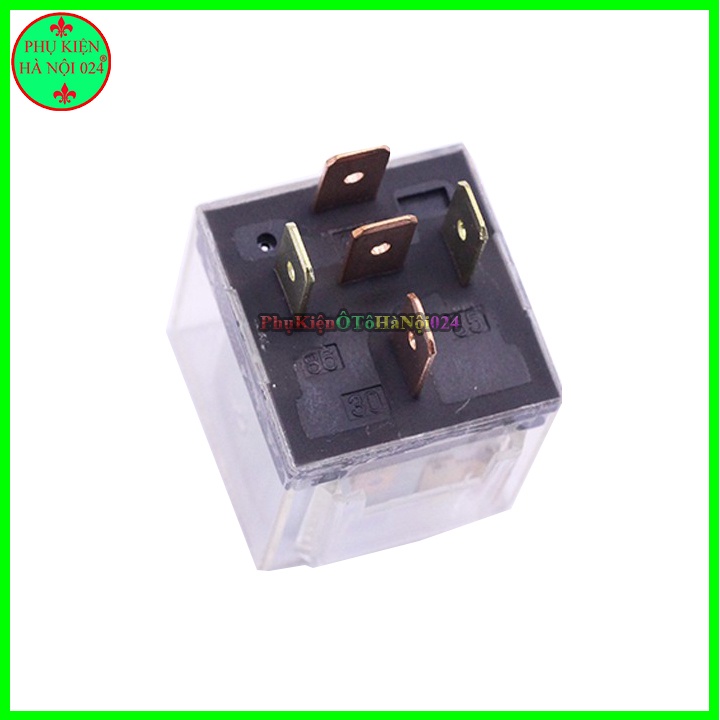 Hộp 10 rơle 5 chân 100A điện áp 12v/24v nhựa trong chống nước