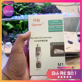 Bộ trộn co2 qanvee - bộ trộn co2 nhỏ gọn, hiệu quả cho bể thuỷ sinh fi12