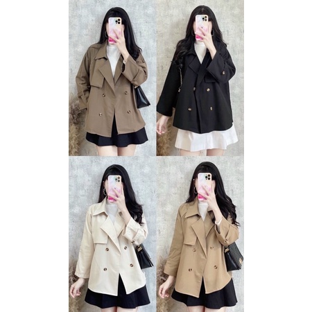 Áo manto cách điệu đủ màu dáng dài và ngắn (ảnh trải sàn SHE chụp cận chất) | BigBuy360 - bigbuy360.vn