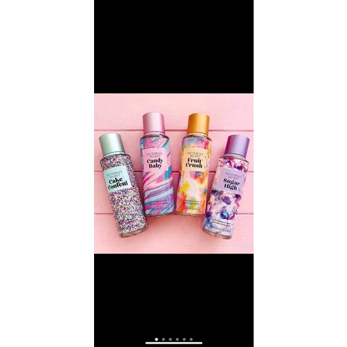 Xịt thơm toàn thân Candy Baby, Sugar High,Cake Confentti ,Fruit Crush