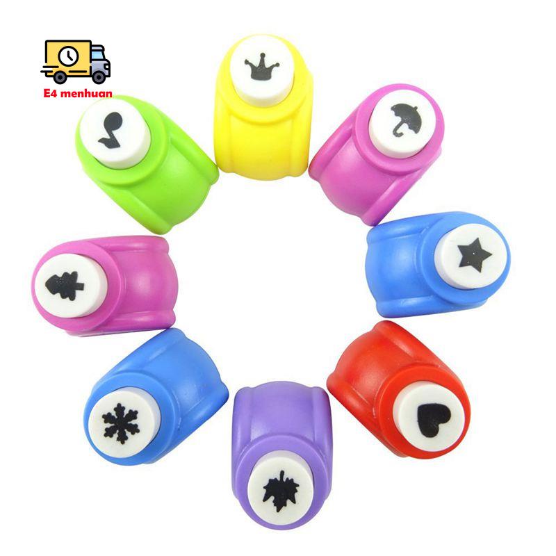 Set 8 Dụng Cụ Bấm Lỗ Tạo Hình Cho Giấy Thủ Công