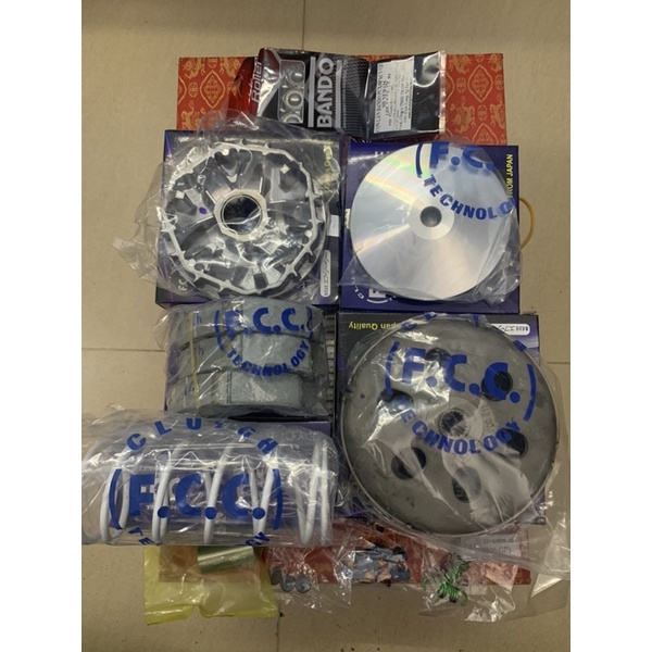Full Bộ Nồi (9 Món) Trước Sau Xe Tay Ga Honda AB/Air Blade/Vario 125/150 Chính Hãng FCC