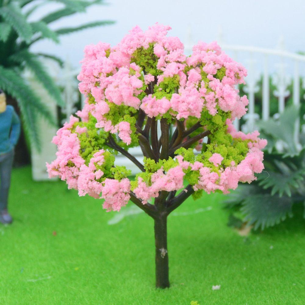 Bộ 10 / 20 / 30 Mô Hình Cây Nhựa 4 / 6 / 8 / 10 / 12cm Trang Trí Tiểu Cảnh