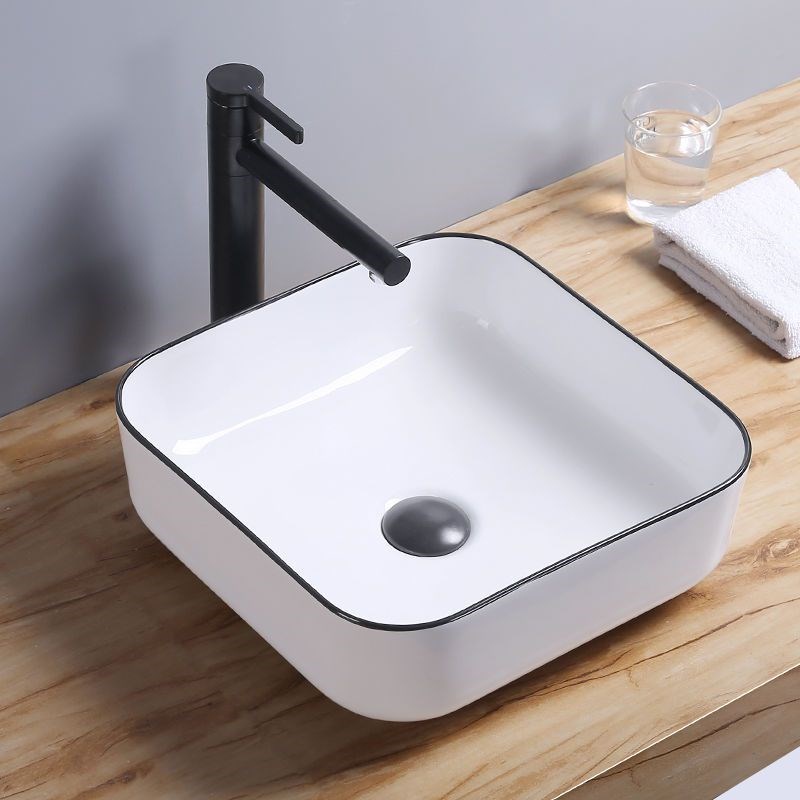 CHẬU LAVABO ĐẶT BÀN - SỨ CAO CẤP