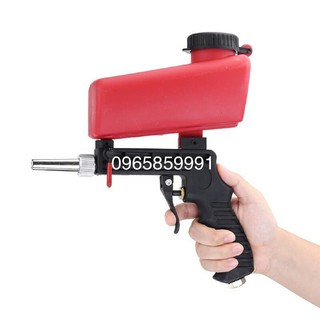 Súng Phun Cát Khí Nén Dạng Bình Đỏ 90 psi