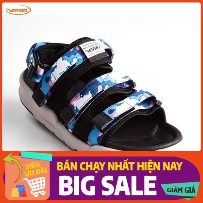 salle 9.9 Giày Sandal 2 Quai Ngang Vento 1001 Camo Xanh Dương : . ! new ⁹ * ) >