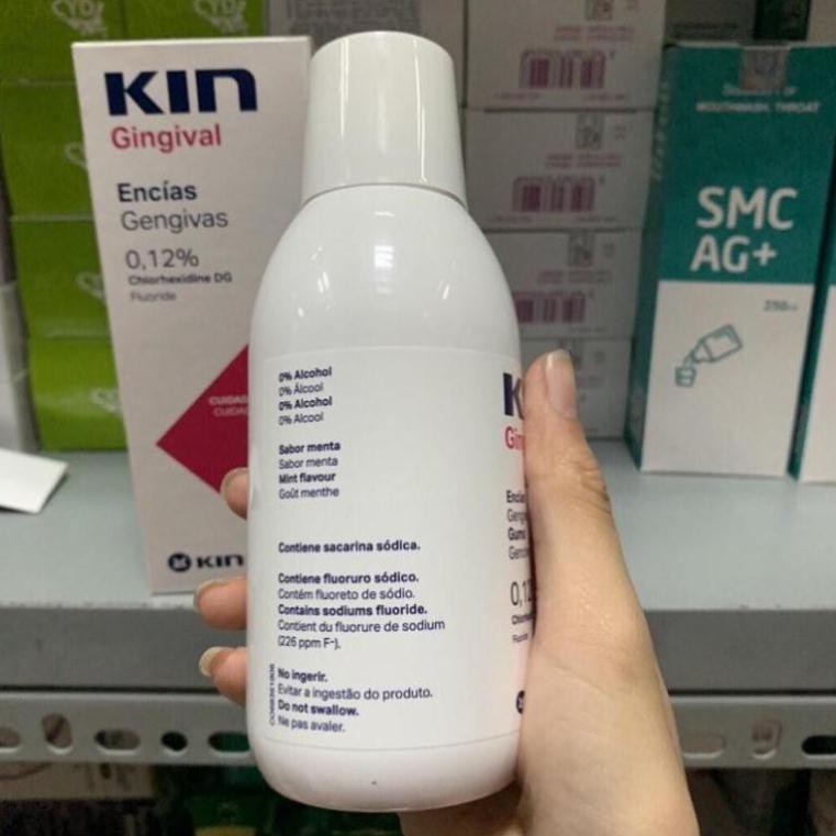 Nước xúc miệng KIN ngăn ngừa nha chu viêm nướu 250 ml dth94