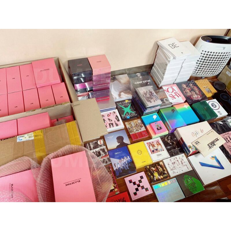 Bán lẻ giá sỉ album Kpop tổng hợp (link 1)