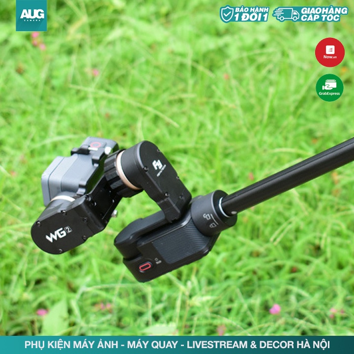 Monopod Tripod gậy kéo dài 75cm -170cm gắn cho Gopro, Gimbal điện thoại - AUG Camera &amp; Decor Hà nội