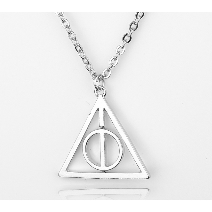 Vòng cổ mặt tam giác phong cách Harry Potter