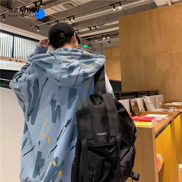 Áo Khoác Hoodie Họa Tiết Rằn Ri Cá Tính phong cách Hàn Quốc from rộng jacket thời trang áo hoodie dây kéo