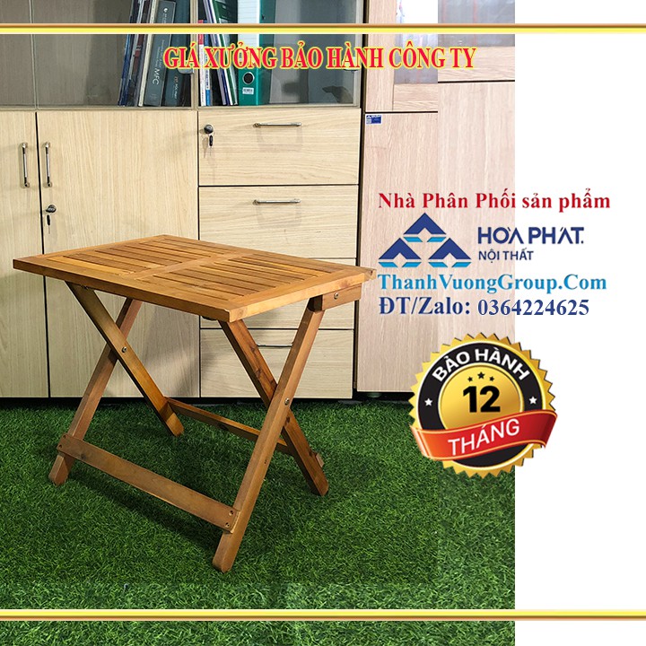 -BÀN GỖ XẾP VUÔNG MÀU VÀNG-PHÙ HỢP ĐI PHƯỢT, CAFE, TRÀ ĐÁ VỈA HÈ, HỌC HÀNH,...