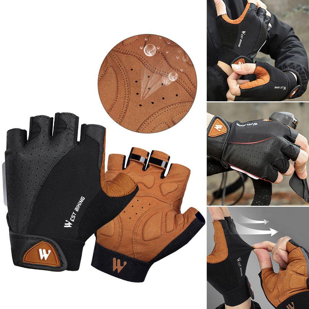 Găng Tay Da Leo Núi / Lái Xe Chống Trượt Thời Trang Thu Đông Cho Nam Giới