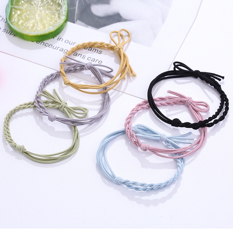 Dây Buộc Tóc Thắt Nơ Thời Trang Đơn Giản