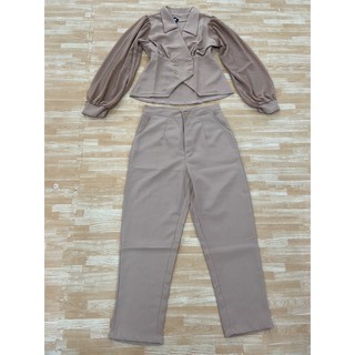 set vest nữ công sở