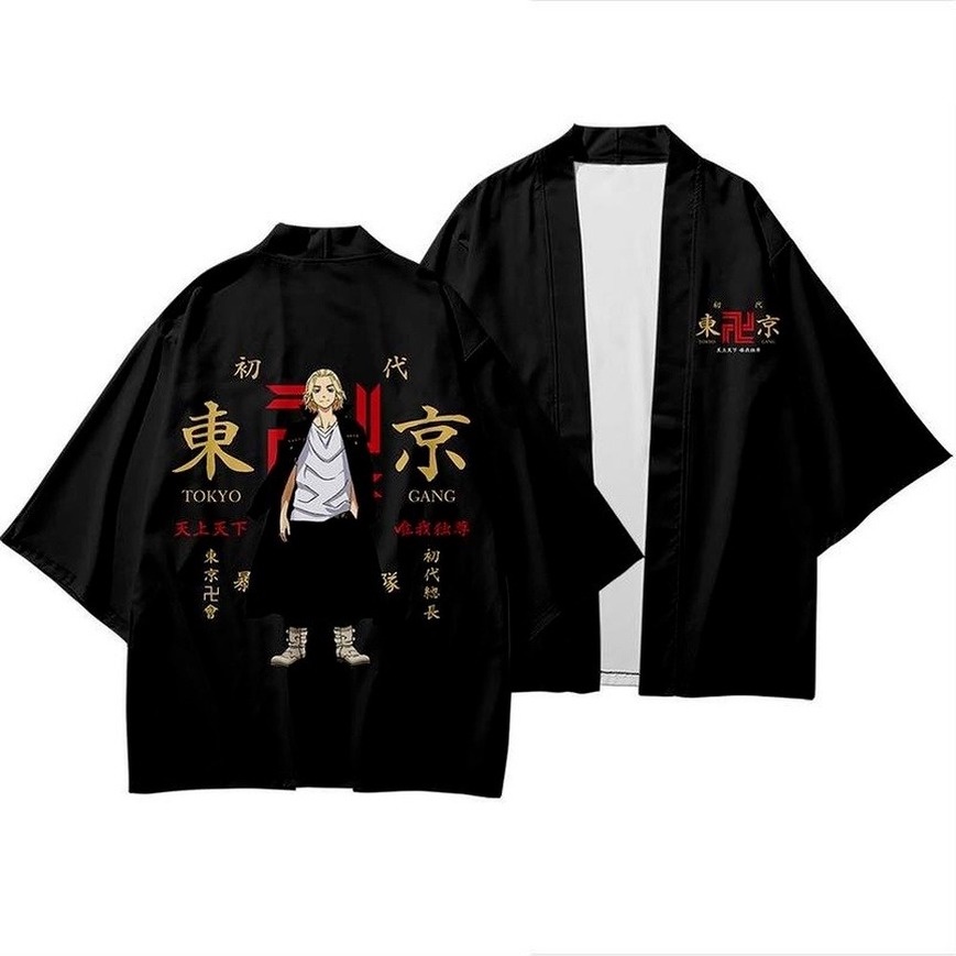 Áo Kimono In Hình Phong Cách Anime Tokyo Revengers  SFVN