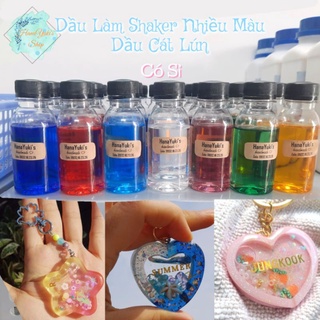 Dầu Shaker nhiều màu - dầu cát lún : Resin, ốp lưng, quả cầu tuyết...