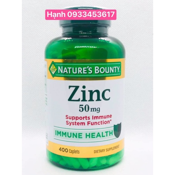 viên uống bổ sung kẽm ZinC 400 viên