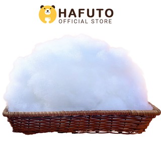1 Kg Bông gòn nhân tạo HAFUTO 3 chiều sợi 15D cao cấp
