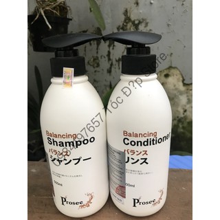 Tóc Đẹp Store Cặp gội xả dành cho tóc dầu, nhanh bết, và hay rụng tóc Prosee Balancing 500mlx2