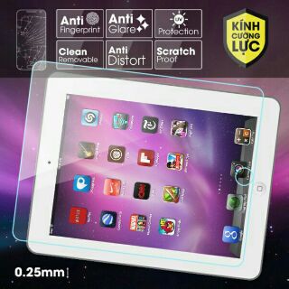 Kính cường lực cho ipad 2/3/4