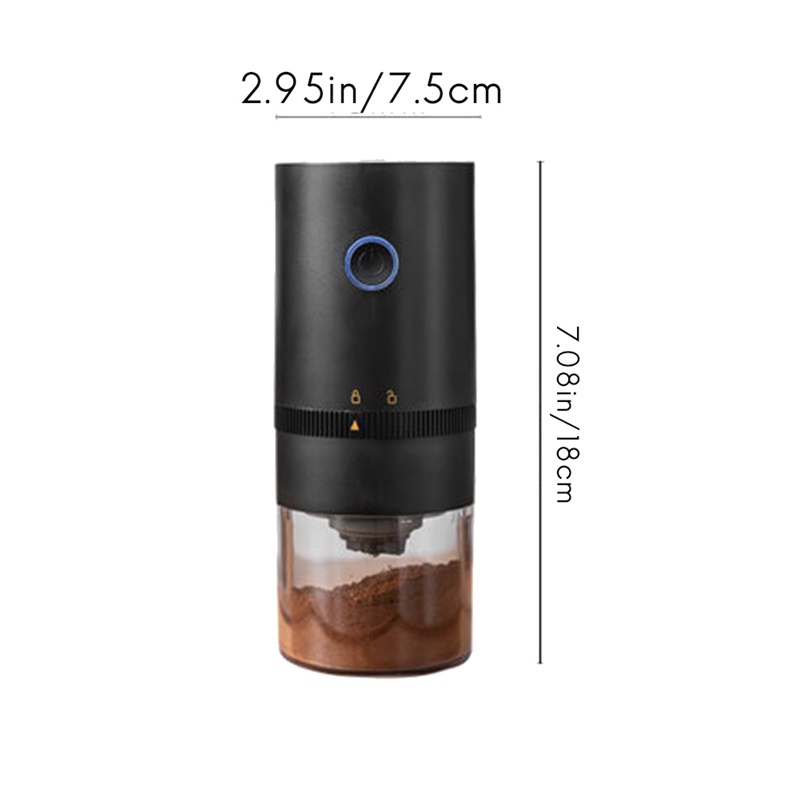 Máy Xay Cà Phê Espresso Bằng Điện Sạc USB