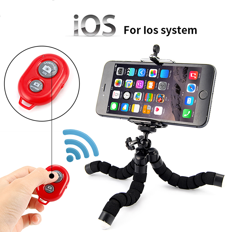 Bộ Điều Khiển Chụp Ảnh Từ Xa Bluetooth Có Nút Bấm Tiện Lợi