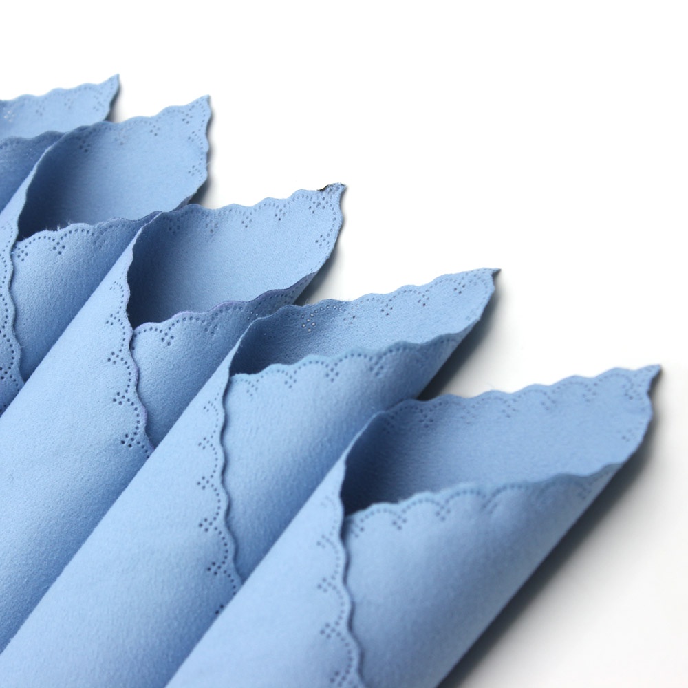 Set 5 Khăn Lau Đánh Bóng Bằng Sợi Micro Cho Đàn Guitar Violin Ukulelet Trumpet Sax