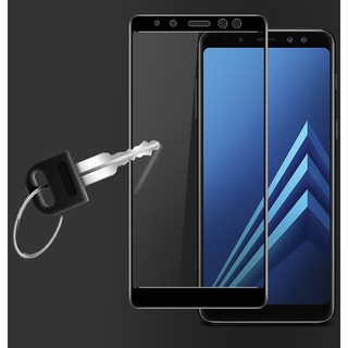 Miếng dán cường lực FULL màn hình Samsung galaxy A8 plus 2018