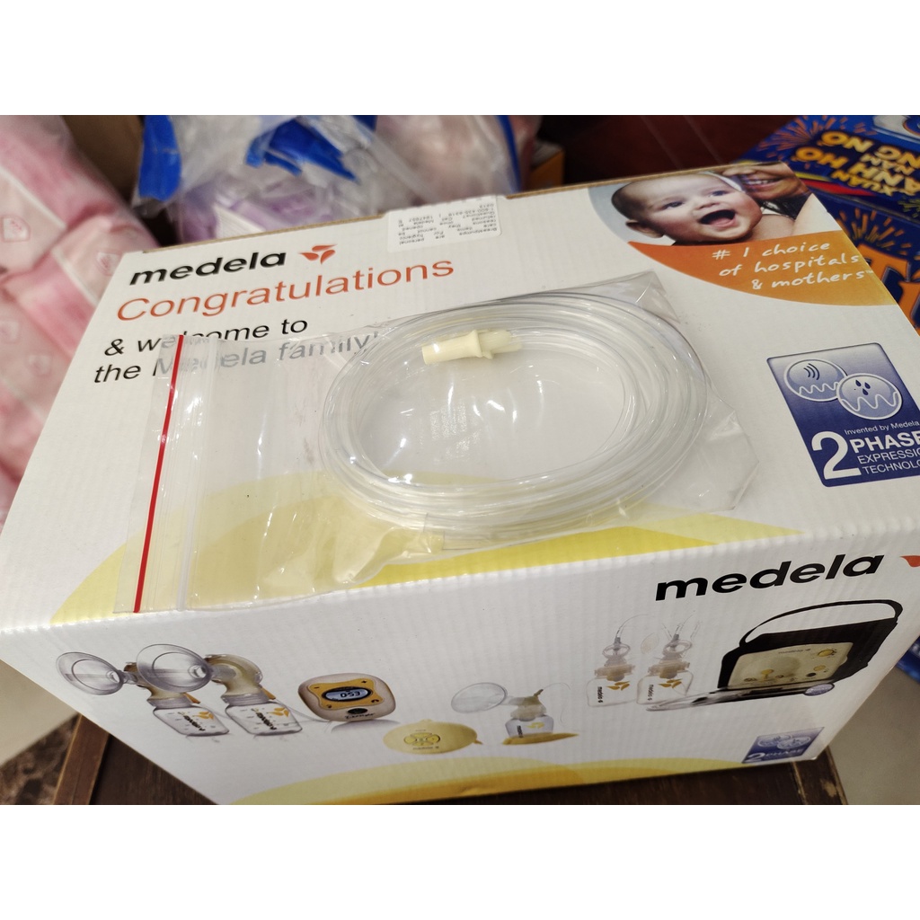 [Phụ Kiện Medela] Cặp Dây Hơi Medela Pump (Chính Hãng Maymom-Đối Tác Sản Xuất Phụ Kiện Cho Medela)